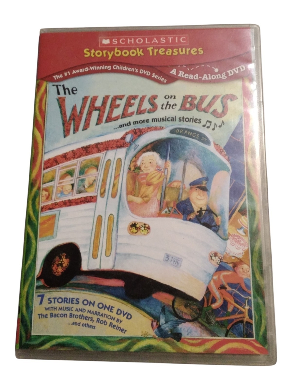 Scholastic Wheels on the Bus & There Was A Old Lady Who Swallowed A Fly DVD